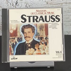 Masters of Classical Music Strauss (CD, May-1998,‎ Delta Distribution)